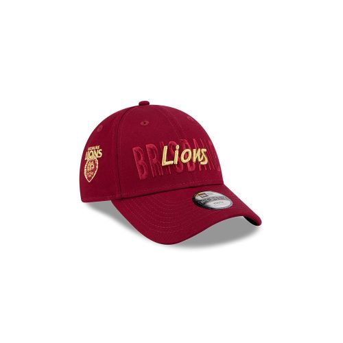Brisbane Lions 9Forty Kids Metallic Script Cap