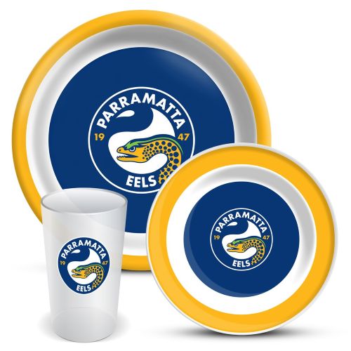 Parramatta Eels 3PCE Dinner Set