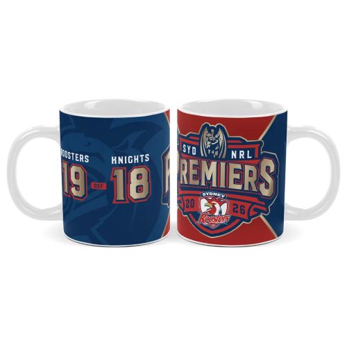 Sydney Roosters Coffee Mug - 2026 Premiers
